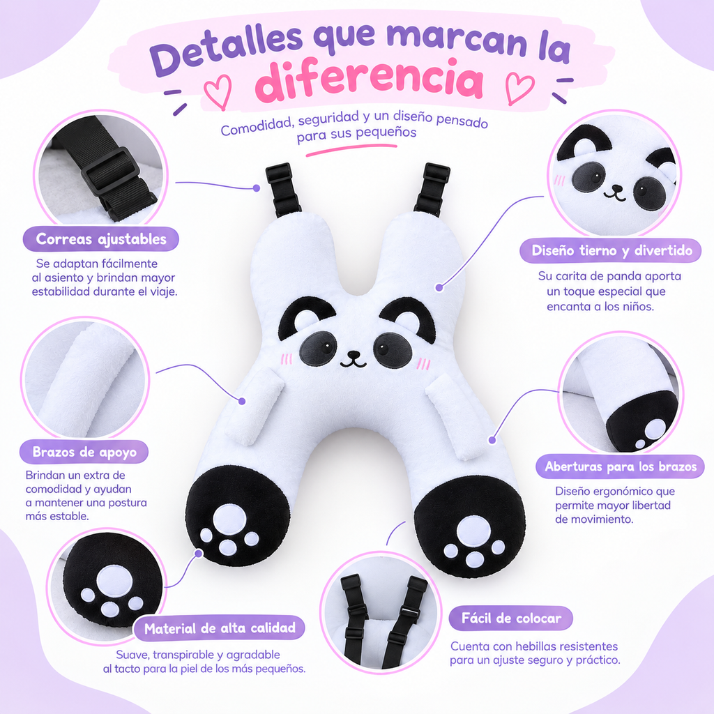 Sedulon™ Cojín de Viaje para Niños